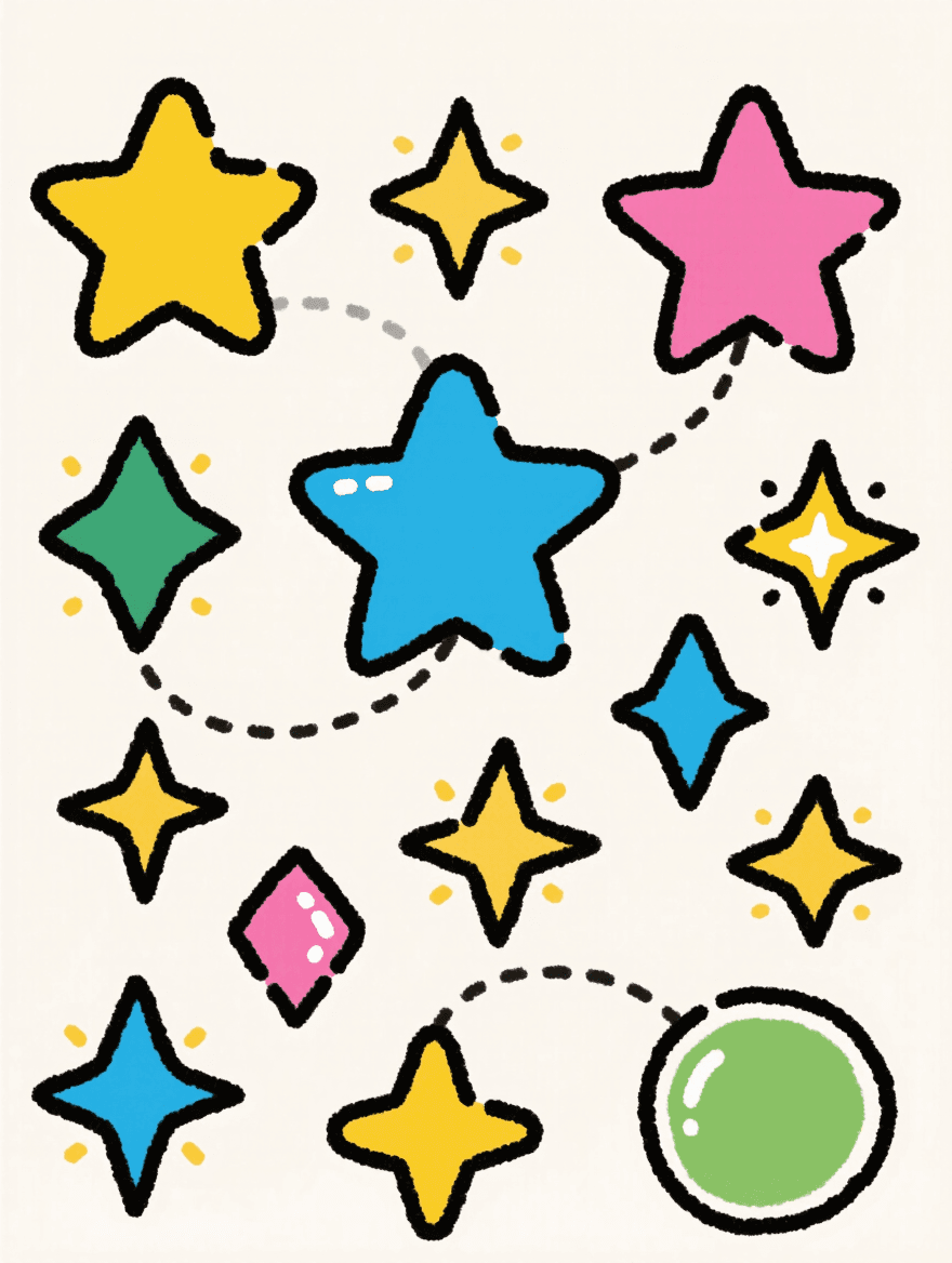 彩色星星